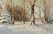 Walter Moras Winter oil